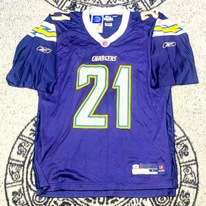 Reebok NFL Chargers Home Jersey // L Tomlinson 21 / Large